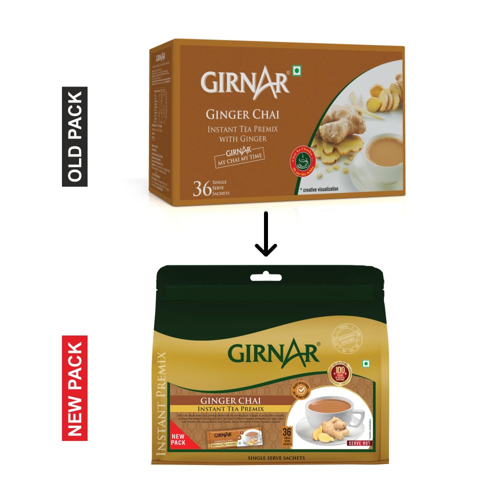 Girnar Instant Premix With Ginger (36 Sachets)