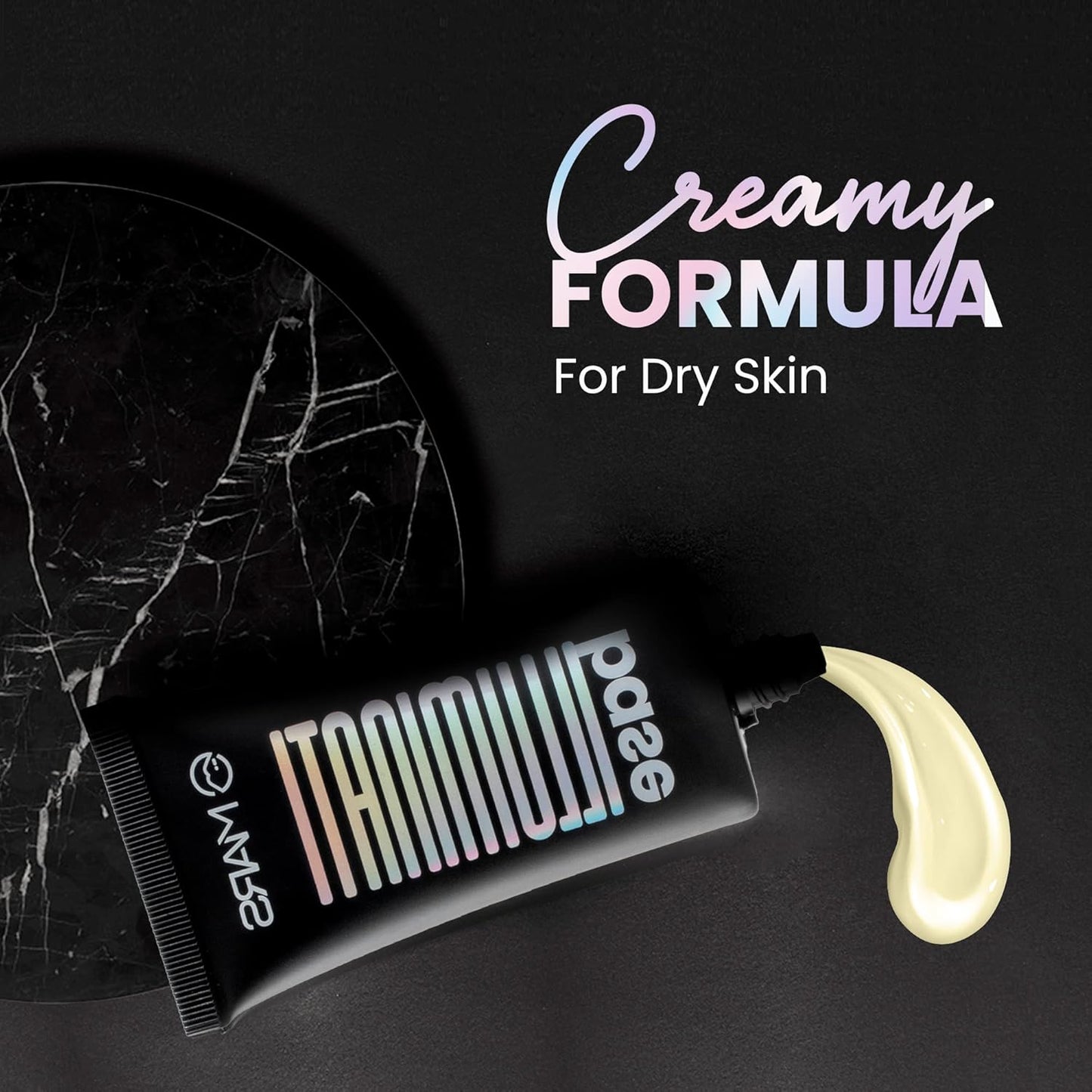 MARS Illuminati Base Dewy Primer with Highlighter | Glowy Dewy Primer for Face Makeup | Natural Finish (45ml) (PINK)