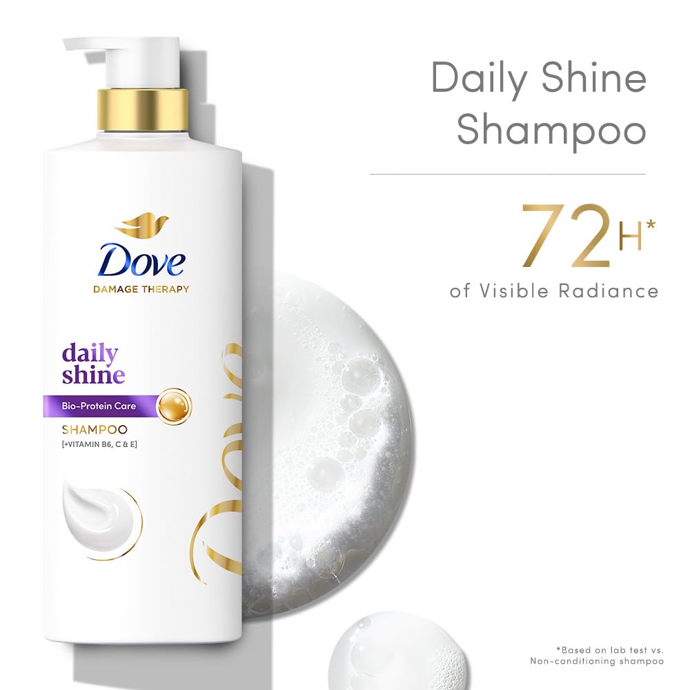Dove Daily Shine Shampoo 650 ml