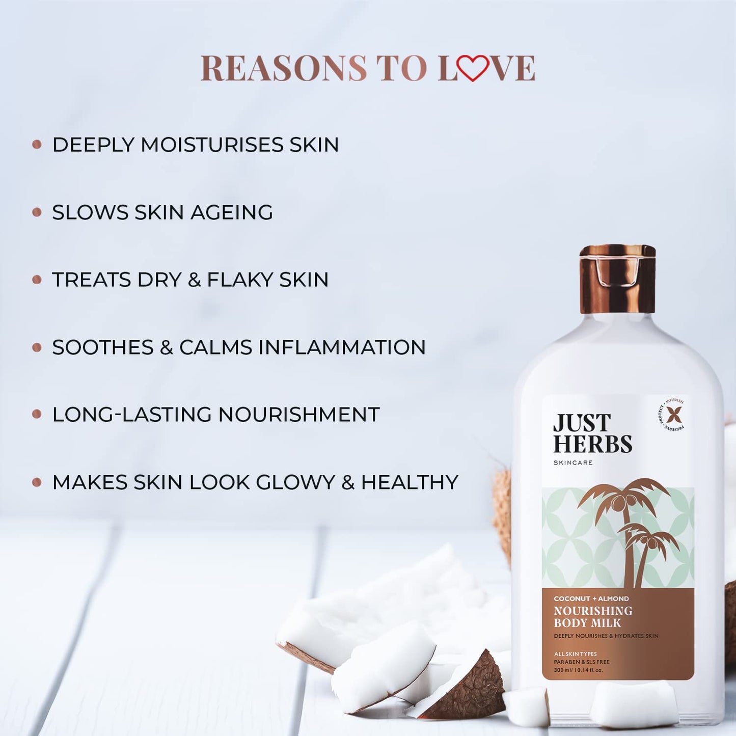Just Herbs Nourishing Body Milk 300 ml