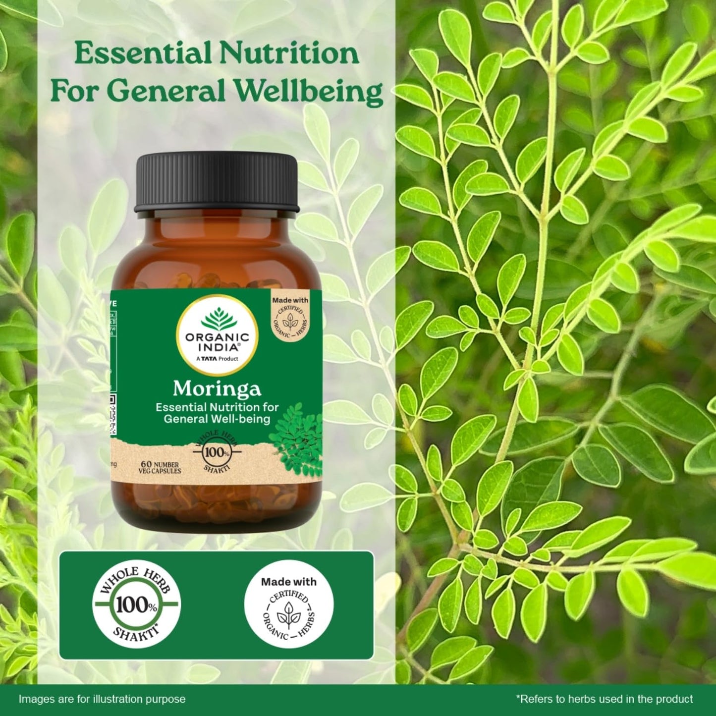 Organic India Moringa Capsules