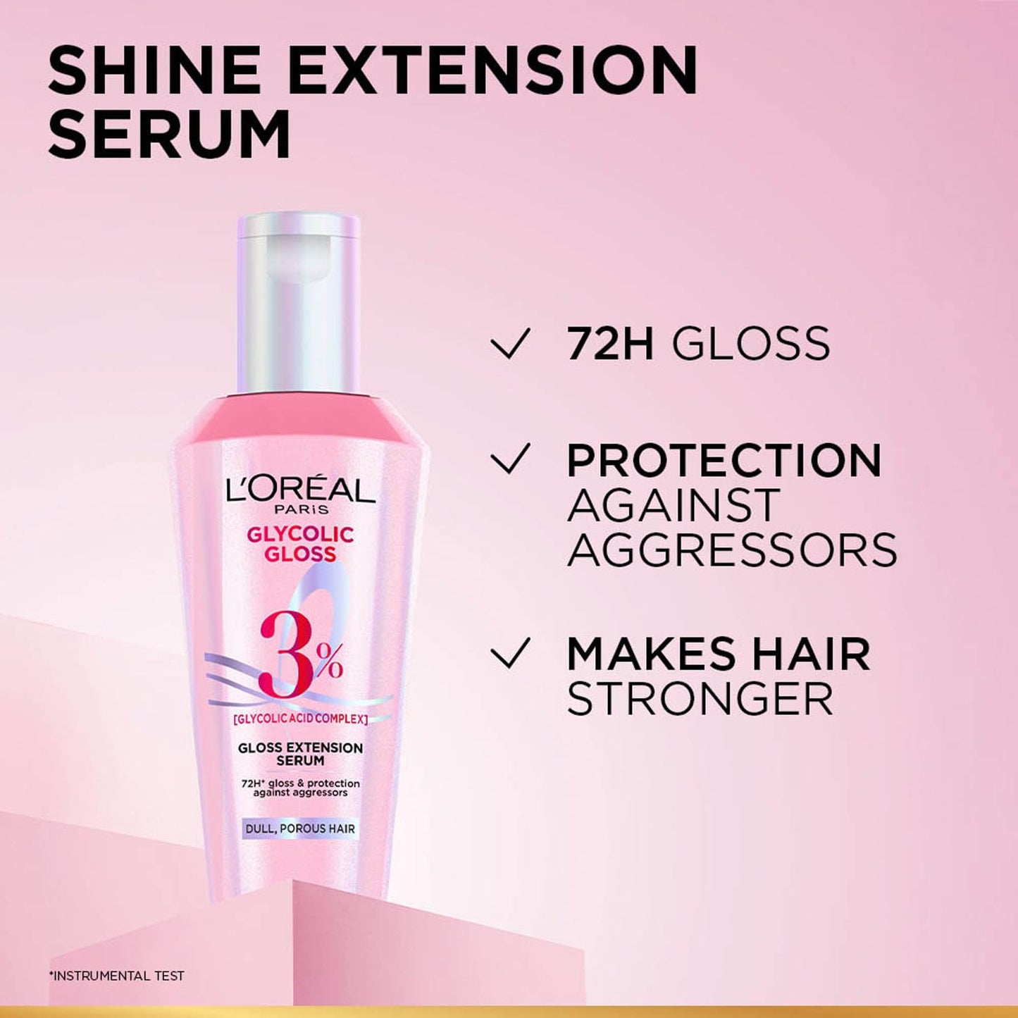 Loreal Paris Glycolic Gloss Serum, 80 ml