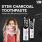 STIM Charcoal Toothpaste For Natural Whitening (80g) Pack of 3