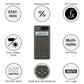 Casio FX-991MS 2nd Gen Non-Programmable Scientific Calculator, 401 Functions and 2-line Display