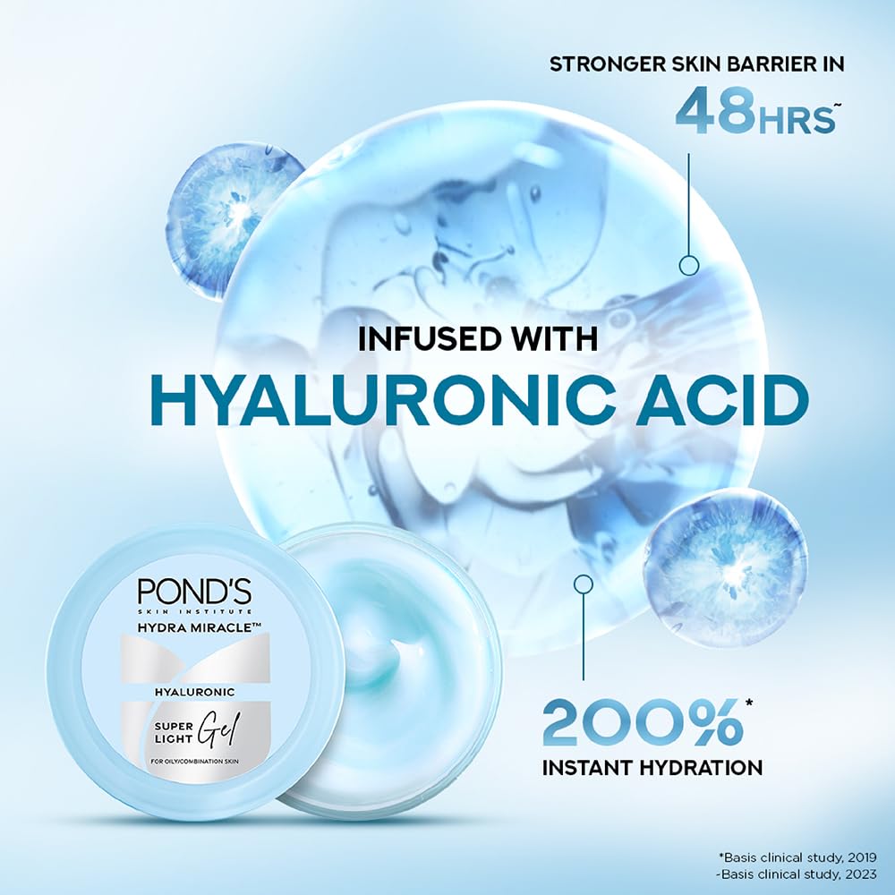 Pond's Super Light Gel Oil Free Face Moisturizer 50 gm