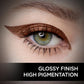 FACESCANADA Magneteyes Color Eyeliner Gel - Powerful Brown,4 Ml|Glossy Finish|24Hr Long-Lasting|Waterproof