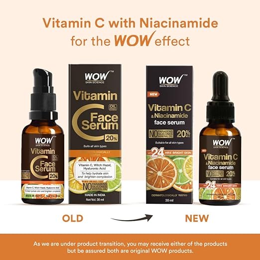 Wow Vitamin C Serum Skin Clearing Serum, 30 ml