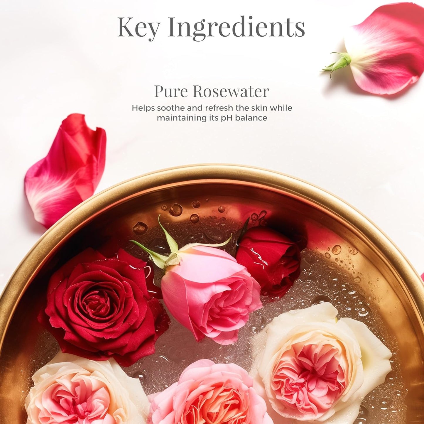 Forest Essentials Facial Tonic Mist with Pure Rosewater, 50 ml, Alchohol Free Toner