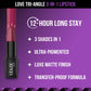 Staze 9to9 3 in 1 Lipstick | 3 Unique Shades in 1 | 12 HRS Long Lasting, Transferproof | Non-drying Formula with Intense Color Payoff | 04 Nude Orchid | 3.8 g