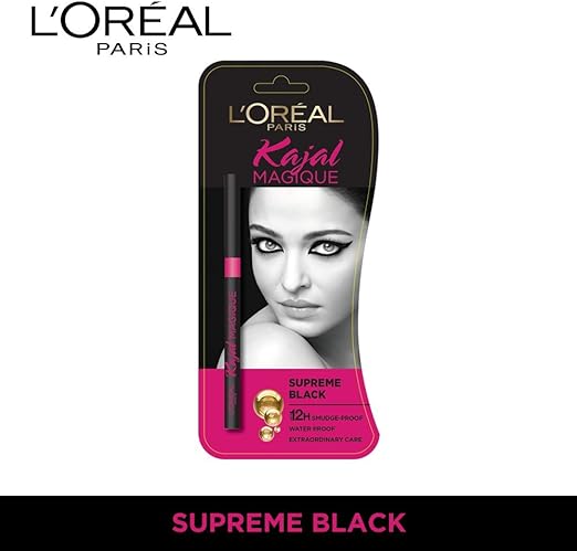 L'Oreal Paris Magique Kajal (0,35g, Black)