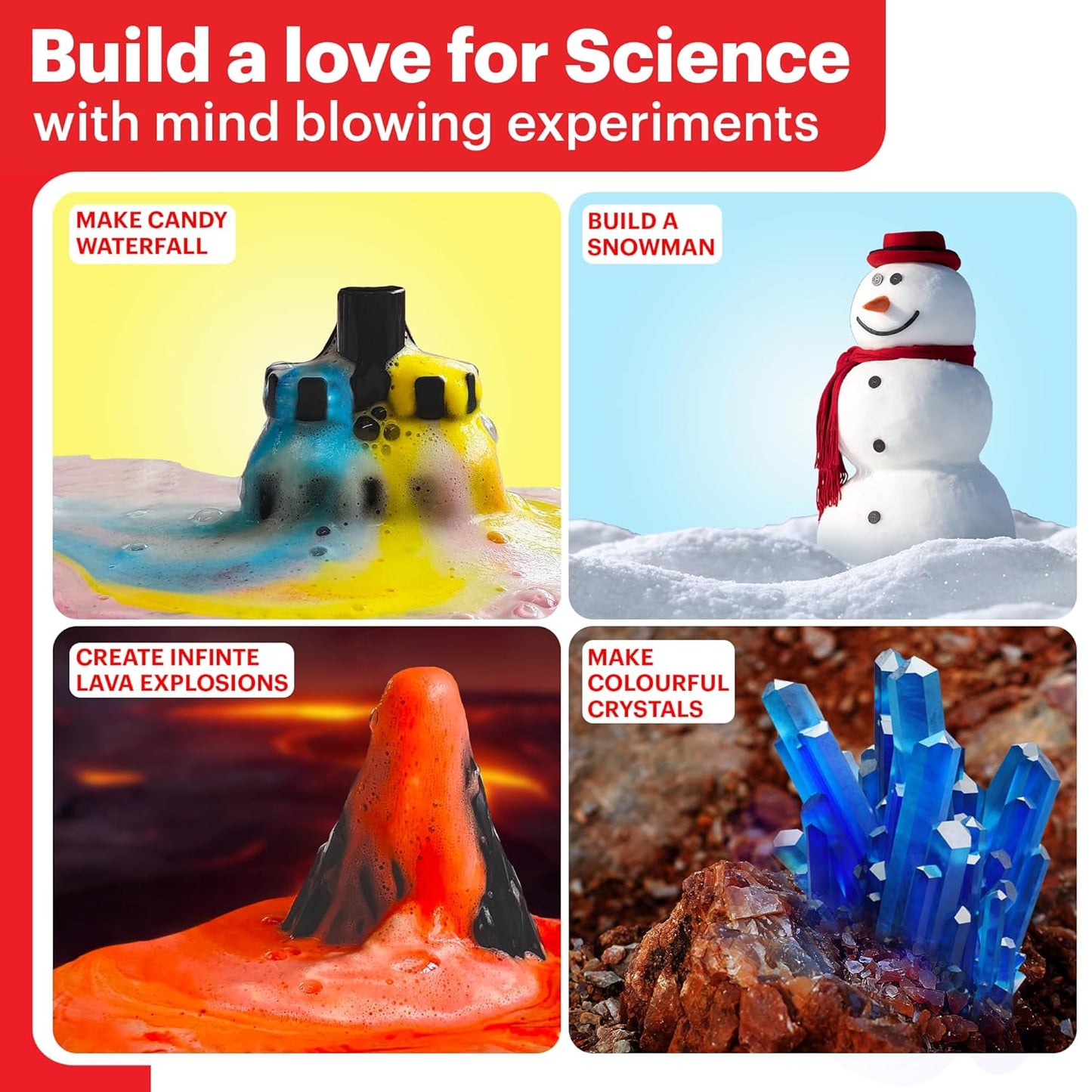 Einstein Box Ultimate Earth & Crystal Science Kit |Kids Age 8-14 | STEM Projects