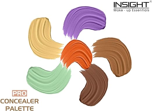 INSIGHT Cosmetics Pro Natural Powder Concealer Palette - Corrector, 15gm