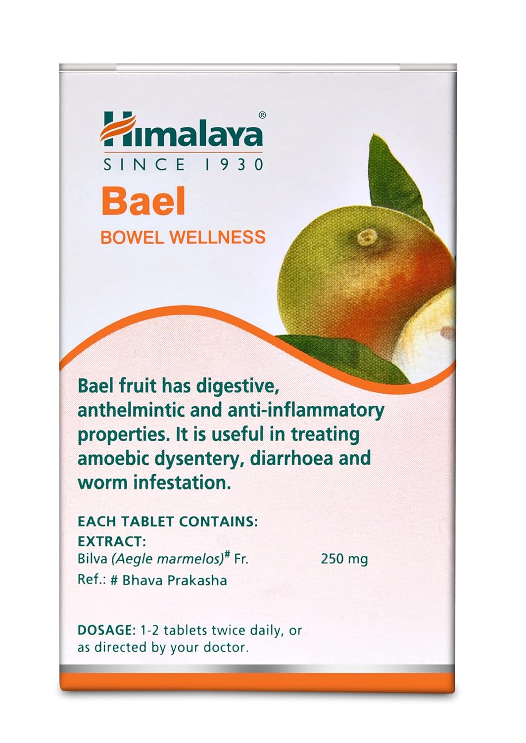 Himalaya Wellness Pure Herbs Bael Bowel Wellness - 60 Tablet