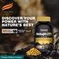 Himalaya Shilajit Gold Capsules. 100% Pure Himalayan Shilajit + 24 Carat Gold, 20 Capsules