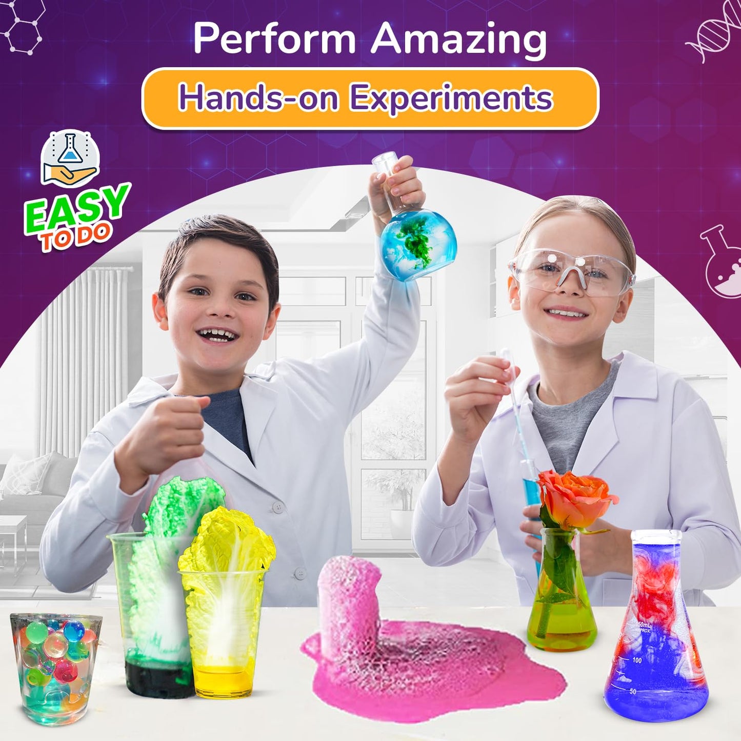Smartivity Mega Science Kit 150+ Science Experiment Kit for Kids 6 to 14 Years Old