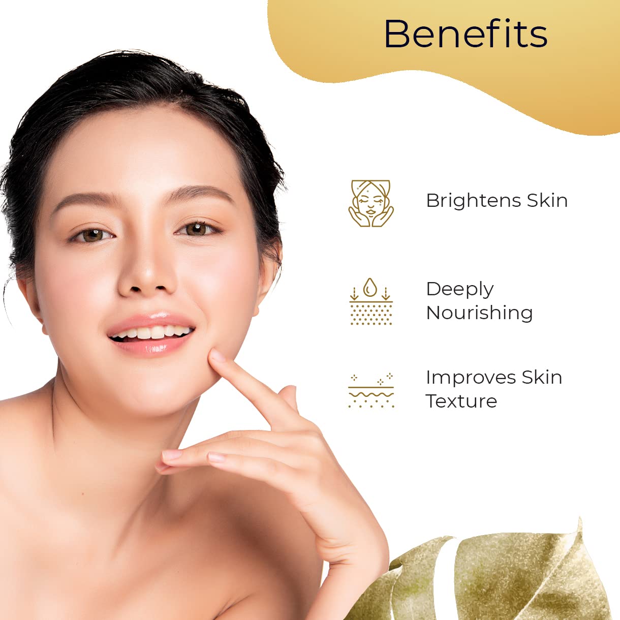 Pilgrim 24K Gold Beauty Oil for glowing skin, deep nourishing, anti aging, make up primer, 20 ml