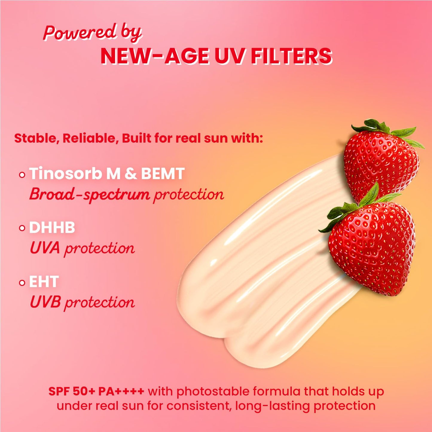 Dot & Key Strawberry Dew Tinted Sunscreen SPF 50+ Pa++++ - 00 Peony, 50 ml