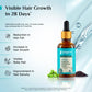 Pilgrim Redensyl 3% + Anagain 4% + Baicapil Advanced Hair Growth Serum (30ml) for Scalp with Korean Black Rice, Saw Palmetto | Control Hair Fall, Stimulate Hair Regrowth, Increase Hair Density | For Women & Men