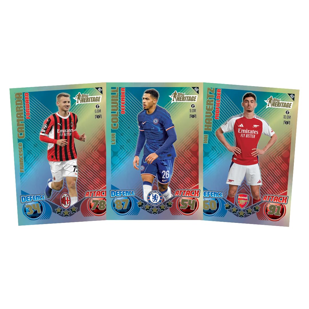 Topps UEFA Champions League Match Attax 24/25 Trading and Collectible Card Game ((Carry Box Plus Edition))