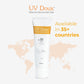 UV Doux Sunscreen Gel SPF 50 PA+++ | Broad Spectrum UVA & UVB | No White Cast | Benzene-Free | Dermatologist-Approved | Non-Comedogenic | Water-Resistant | For Oily, Acne & Sensitive Skin | 100 g