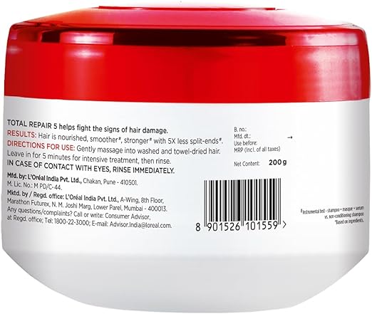 L’Oréal Paris Total Repair 5 masque, 200ml