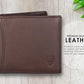 WildHorn Genuine Leather Hand-Crafted Wallet For Men, Bifold Leather Wallet