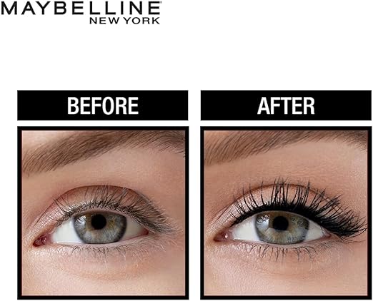 Maybelline New York Hypercurl Mascara Waterproof, Black, 9.2g