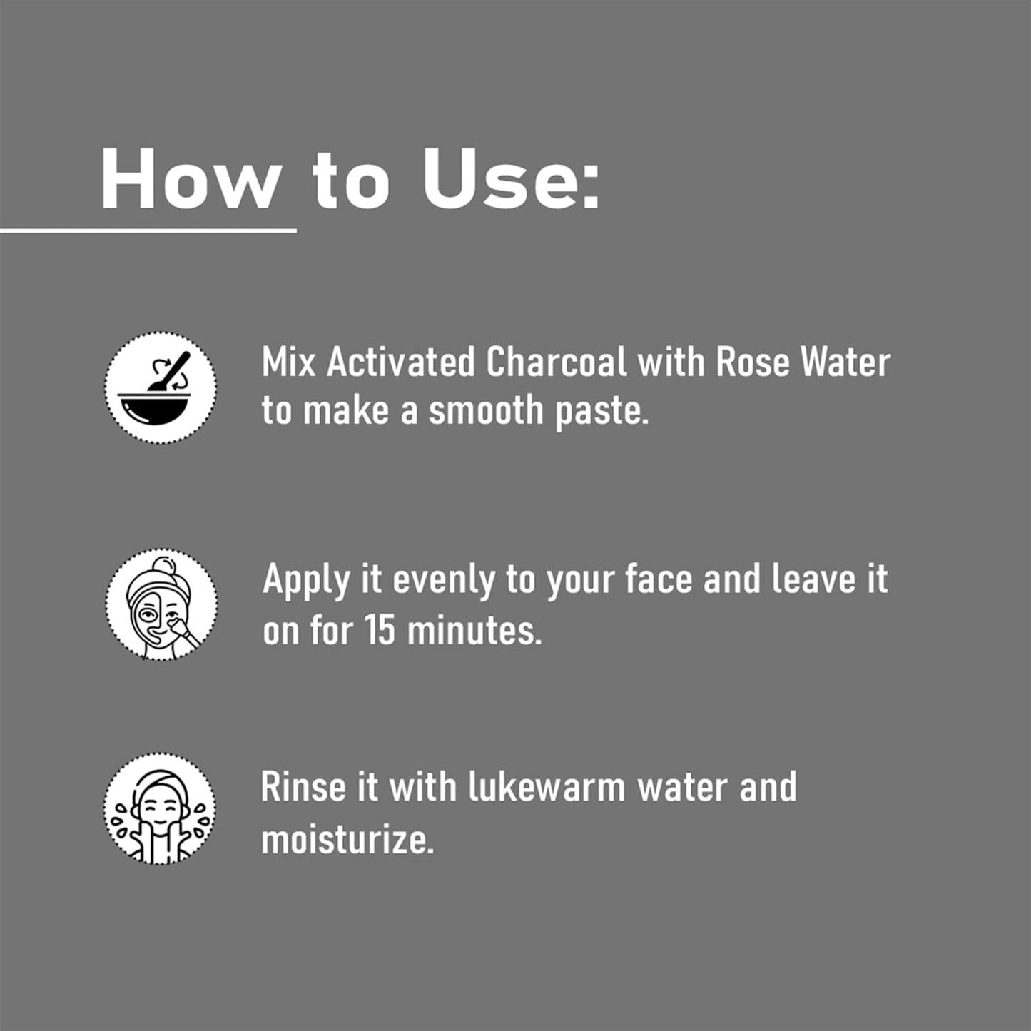 Mi nature Activated Charcoal Powder, 227 gm, Pack of 2