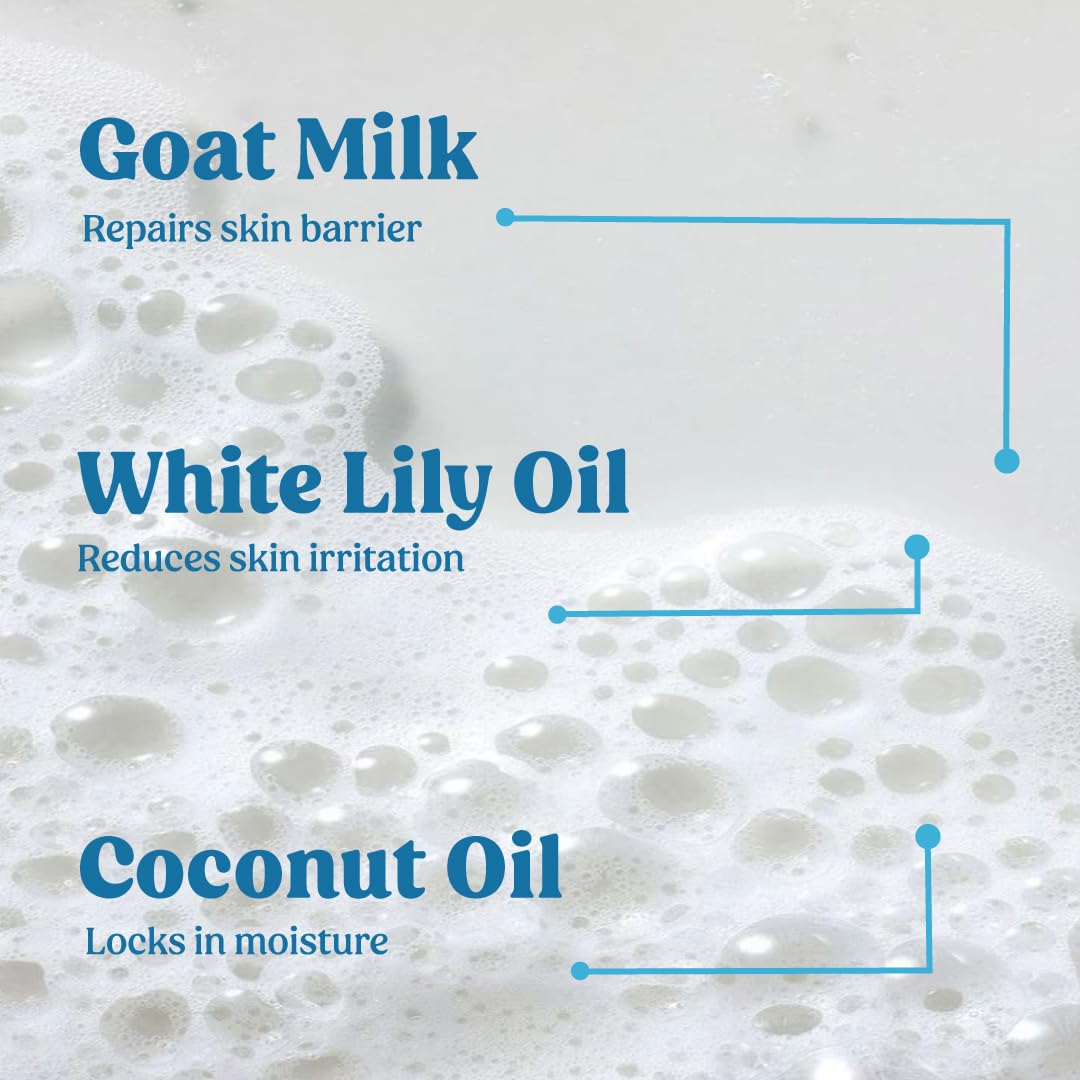 Vilvah Store Goat Milk Body Wash, 250ml