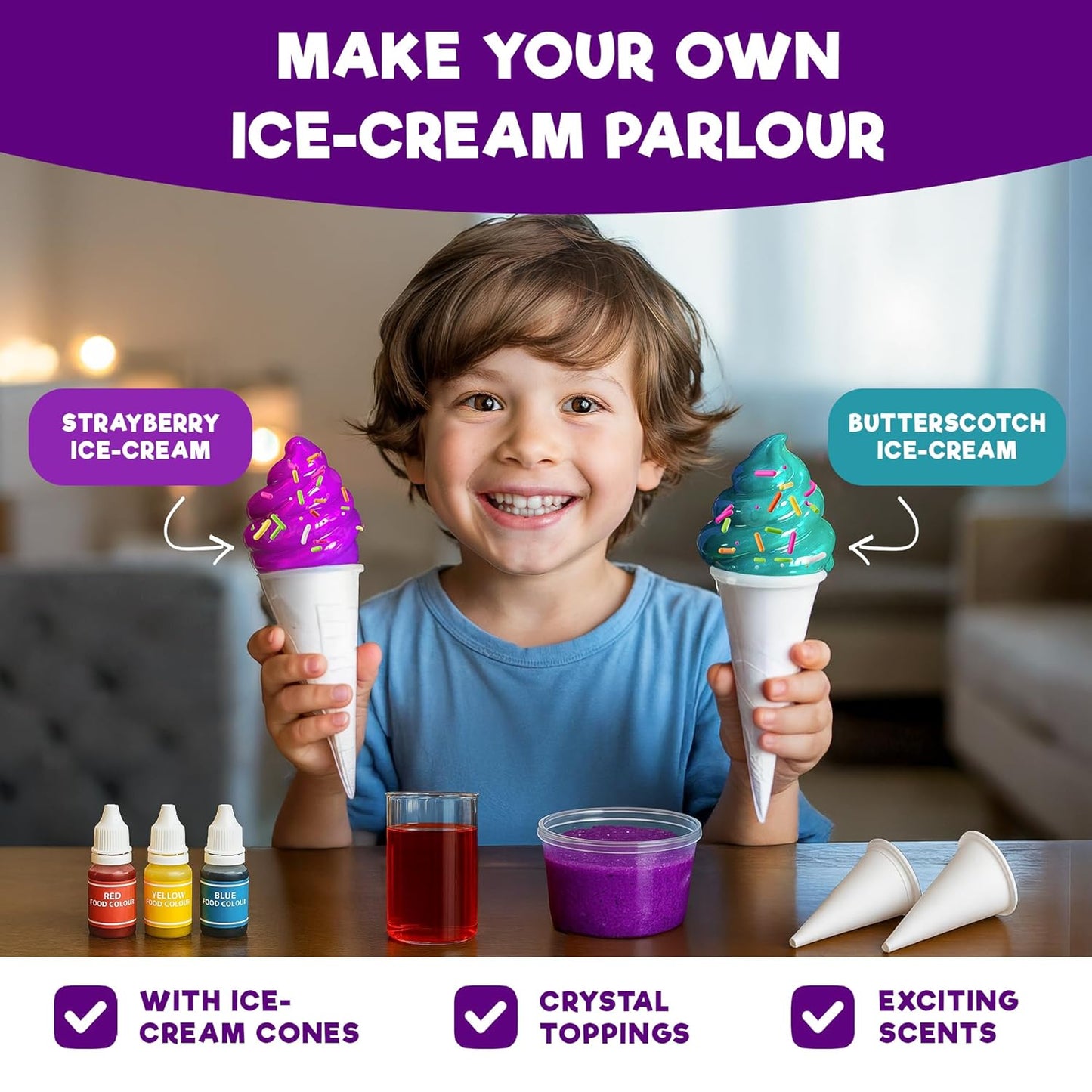 Einstein Box Ultimate Slime Kit and Slime Set for Boys & Girls, Slime for Kids