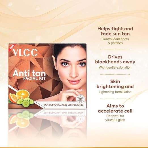 VLCC Anti Tan Single Facial Kit, 60g, multi