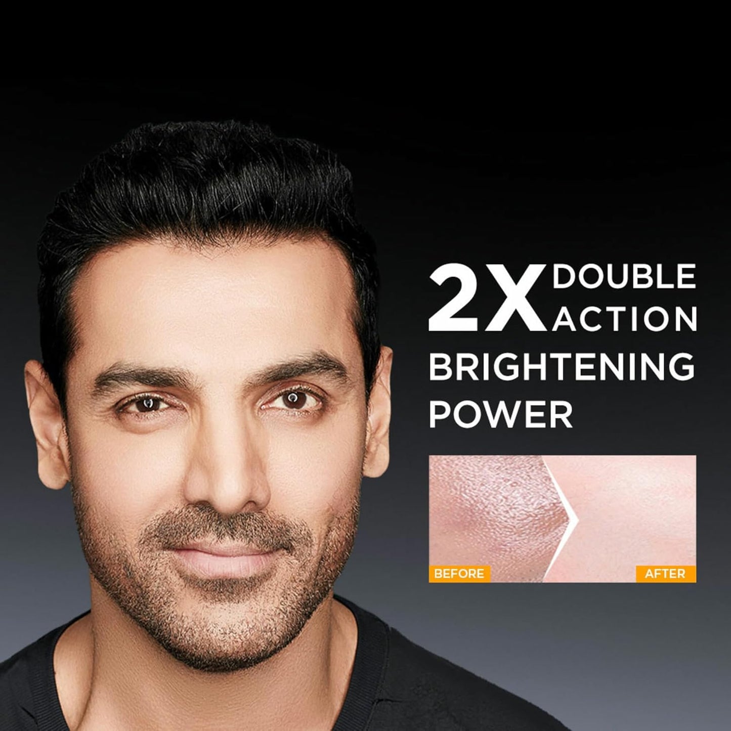 Garnier Men Face Wash Brightening & Anti-Pollution, Turbo Bright Double Action, 100 gm (Pack of 2)