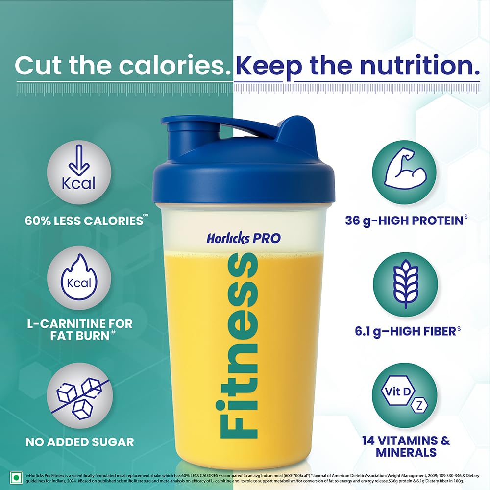 Horlicks PRO Mango, BIB, A Meal Replacement for Weight Loss with 60% Less Calories, 400 gm