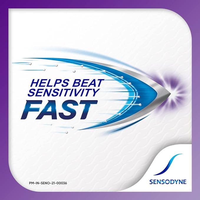 Sensodyne Sensitive Toothpaste Rapid Relief - 80 gm Pack of 2