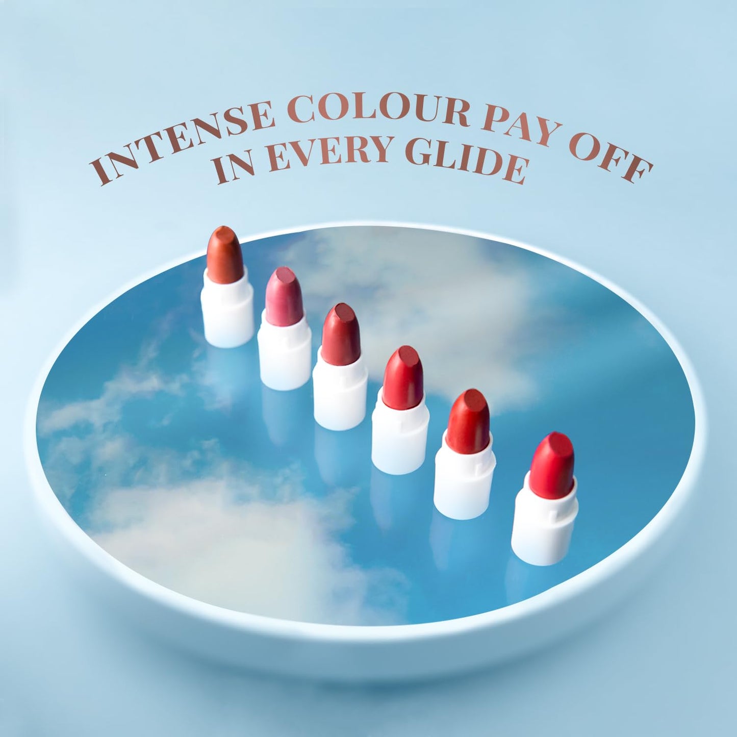 Just Herbs Ayurvedic Creamy Matte Micro Mini Lipstick Kit Lip Hydrating & Moisturizing, (Pack of 32)