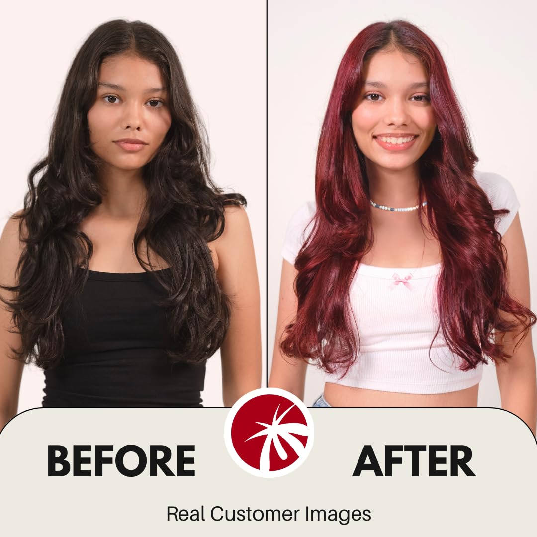 Paradyes No Bleach Cherry Coke Glossy Hair Tint, 6.6 True Red