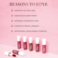 Just Herbs Ayurvedic Liquid Lipstick Kit Set of 5, Deeps & Reds, 5 ml