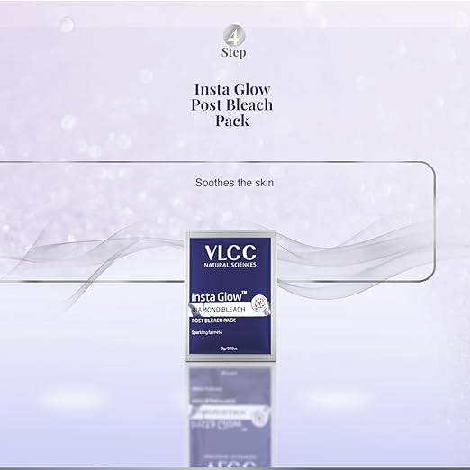 VLCC Insta Glow Diamond Bleach, 30g