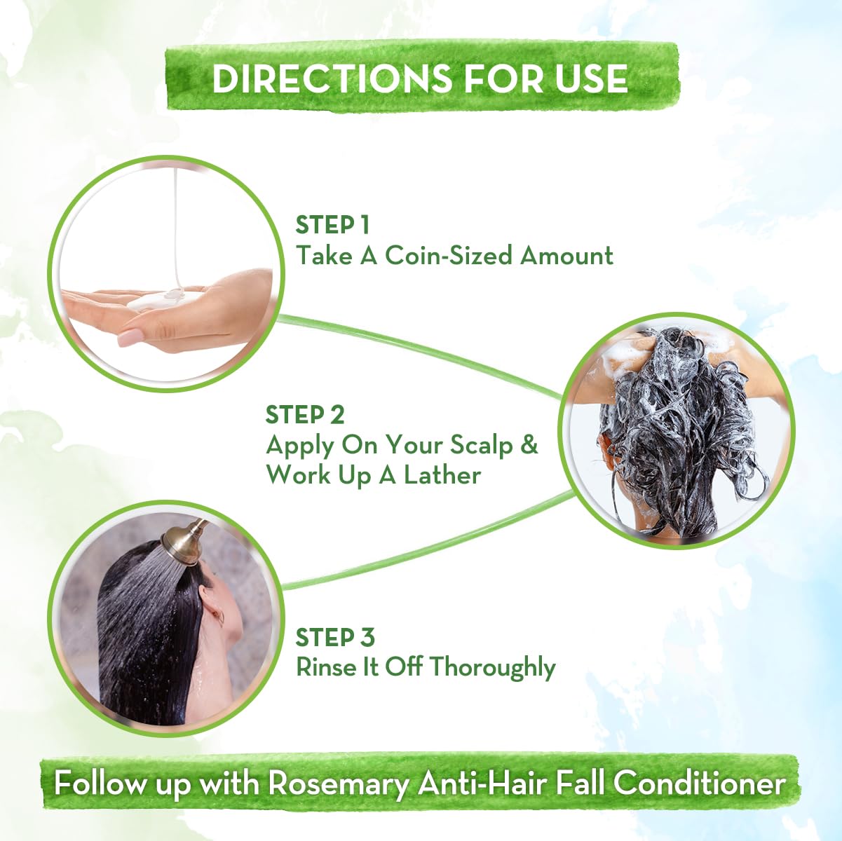 Mamaearth Rosemary Anti-Hair Fall Shampoo With Rosemary & Methi Dana For Reducing Hair Loss & Breakage,Gives Up To 94% Stronger Hair,Up To 93% Less Hair Fall  |For Unisex,600 Ml