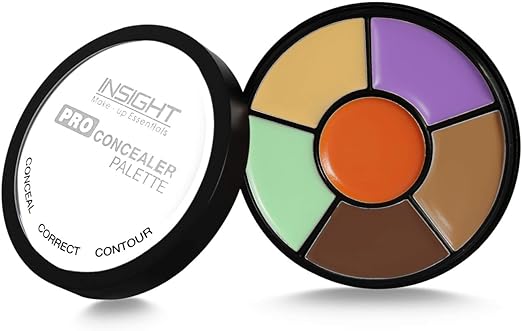 INSIGHT Cosmetics Pro Natural Powder Concealer Palette - Corrector, 15gm