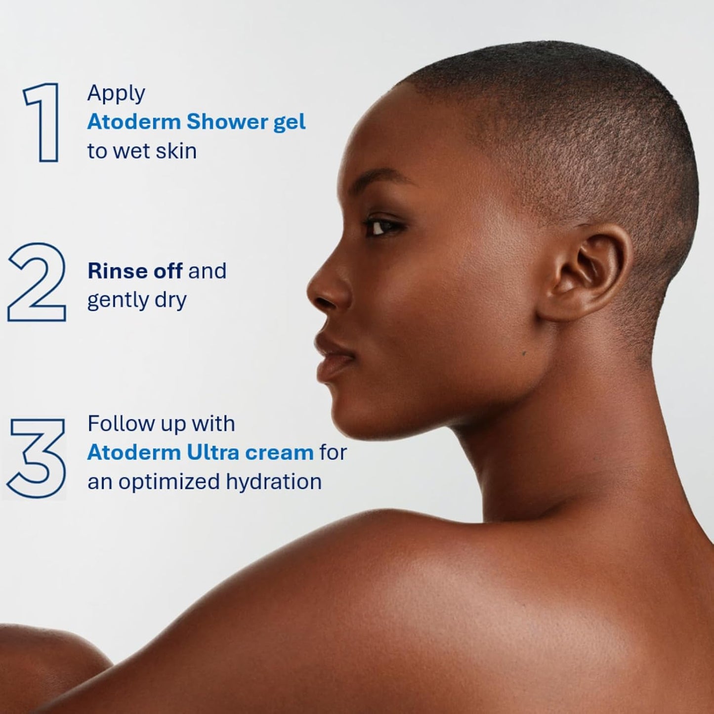 Bioderma Atoderm Creme Ultra-Nourishing - Moisturizer with Niacinamide, 500 ml