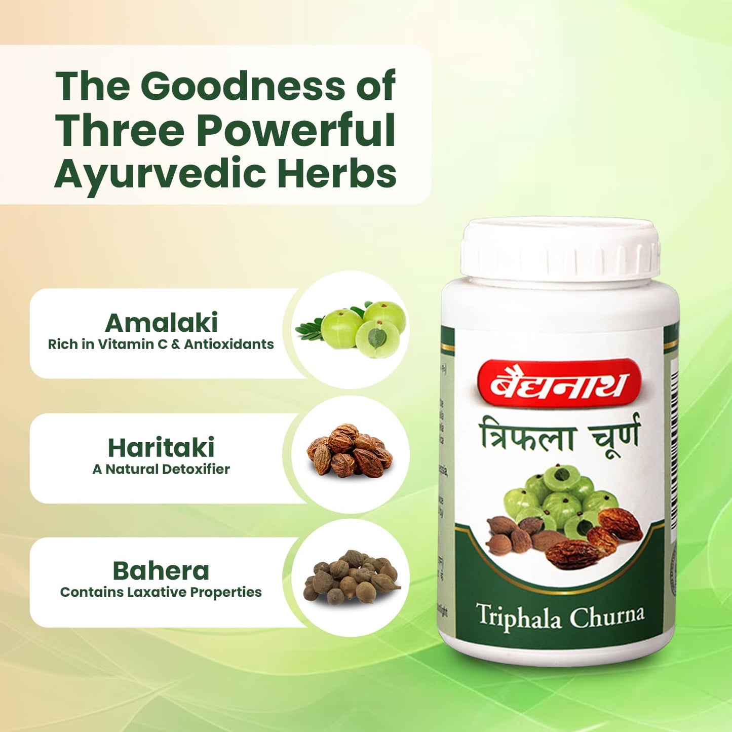 Baidyanath Triphala Churna Powder - 400gm