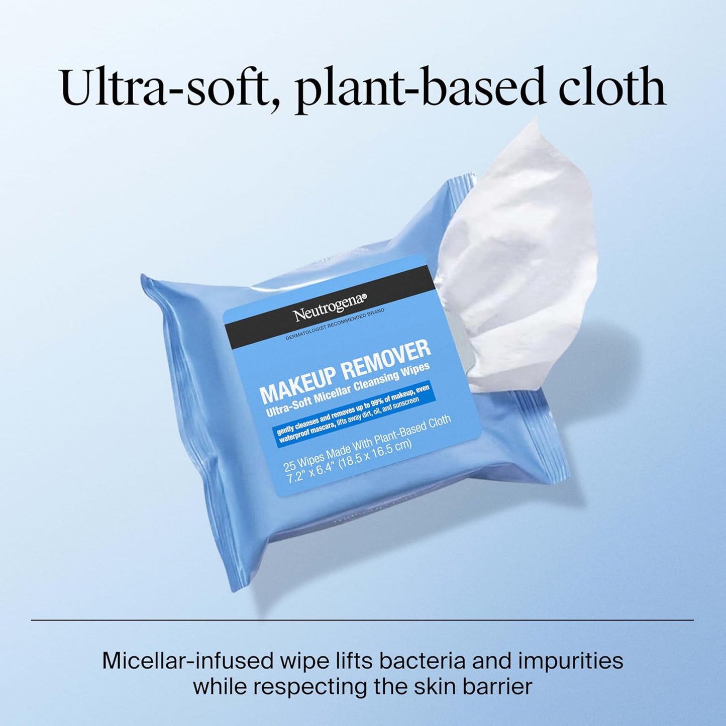 Neutrogena Makeup Remover Cleansing Wipes Pack of 2