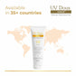 UV Doux Gold Silicone Sunscreen Gel SPF 50 PA+++|With Vitamin C & E|Broad Spectrum UVA/UVB Protection|Anti-Aging, Antioxidant-Rich, Water-Resistant Gel for Hyperpigmentation|Benzene-Free|50g