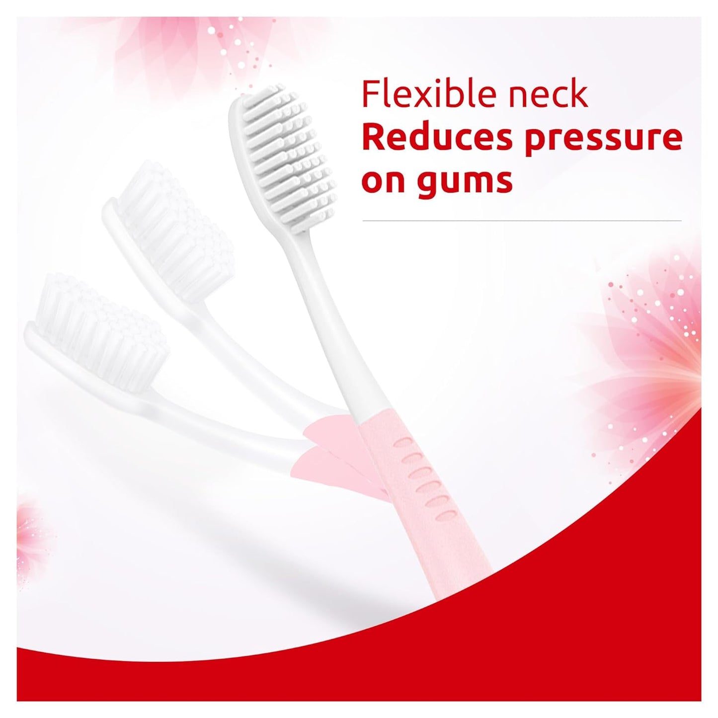 Colgate Gentle Sensitive Soft Bristles Manual Toothbrush, 4Pcs, Multi Colour
