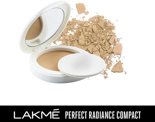 Lakmé Perfect Radiance Skin Lightening Compact, Ivory Fair 01, With Spf 23, 8g