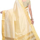 Yashika Linen Saree with Blouse Piece