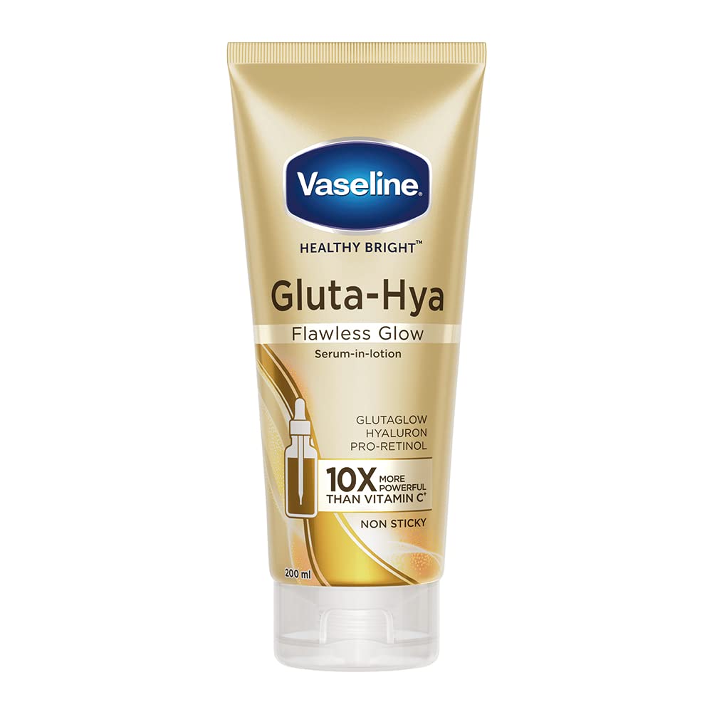 Vaseline Gluta-Hya Flawless Glow, 200 ml + Gluta-Hya Dewy Radiance, 200 ml Lotion