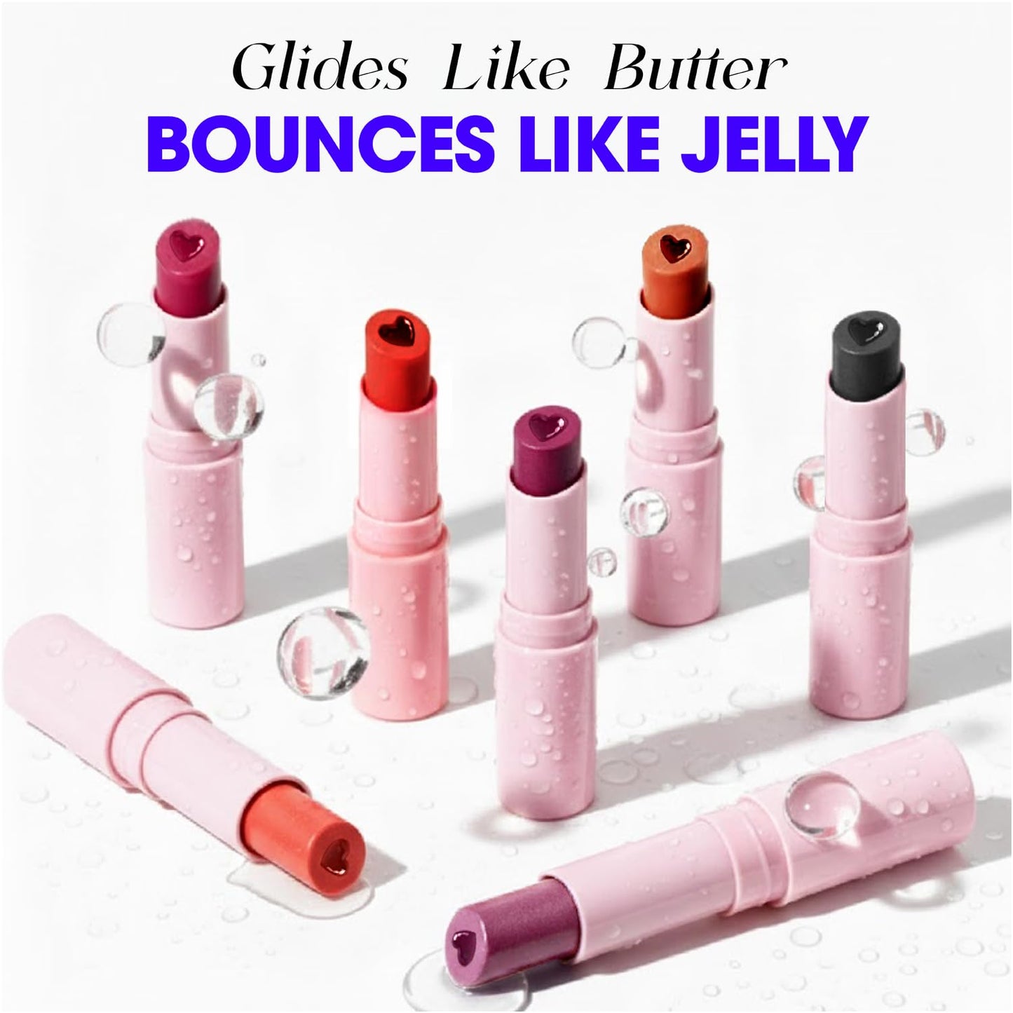 Blue Heaven Jelly & Butter Lip Balm, Dusty Rose, 3g, Pack of 2
