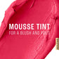 Lakme 9 To 5 Weightless Mousse Lip & Cheek Color, Matte Lipstick & Blush, Plum Feather, 9 gm